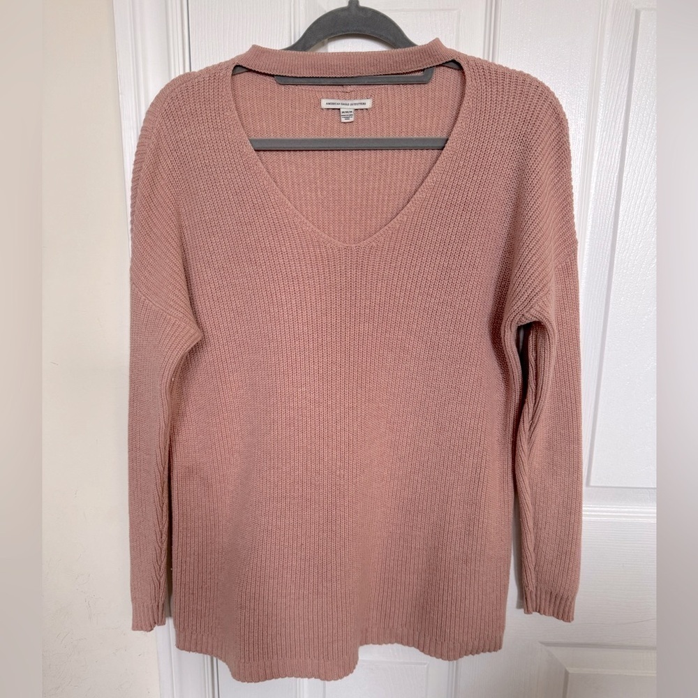 American Eagle Outfitters: Pink  Sweater